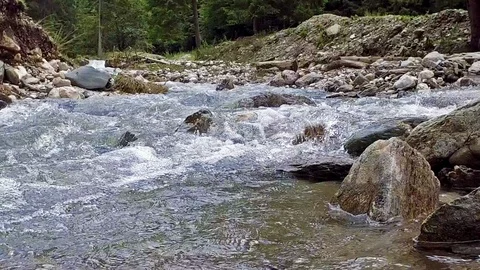Rocky mountain river Stock Footage 103140413