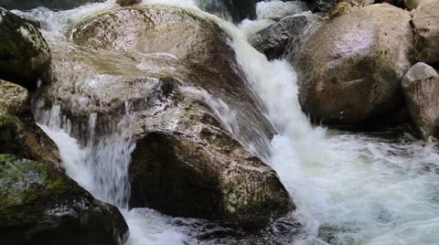 Rocky Mountain River Loop Stock Footage 23164990