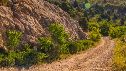 Rocky mountain road Video stock 96213951