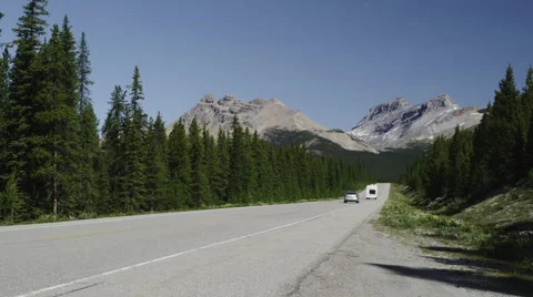 Rocky Mountain Scenery Stock Footage 51003356