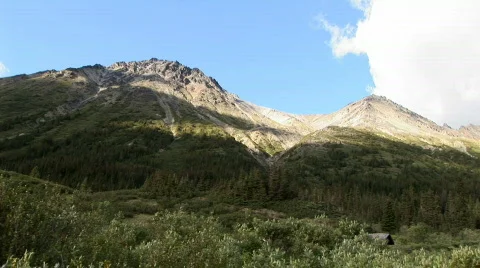 Rocky mountain sun Stock Footage 623182