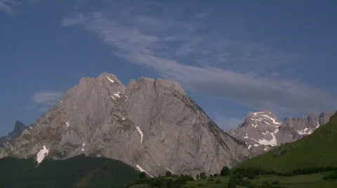 Rocky mountain time lapse Stock Footage 485314