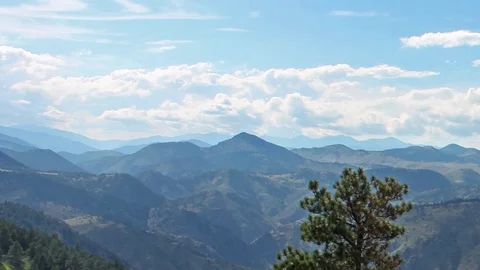 Rocky Mountain Timelapse Stock Footage 71260470