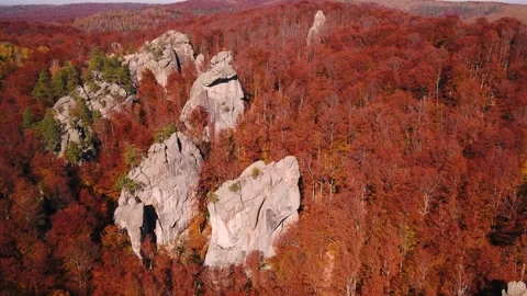 Rocky mountains in fall Stock Footage 255148129