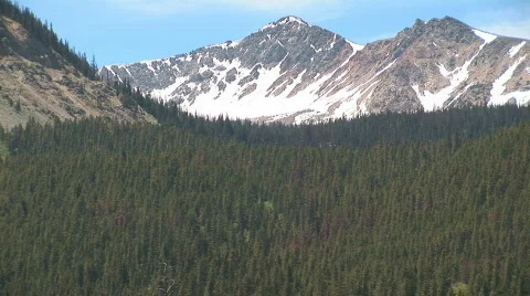 Rocky Mountains  Stock Footage 80920