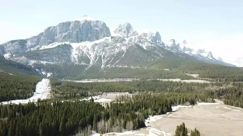 Rocky Mountains Stock Footage 89455699