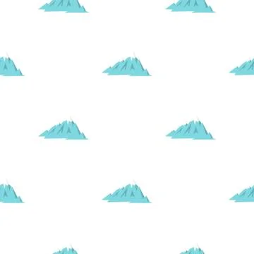 Rocky Mountains pattern seamless 스톡 일러스트