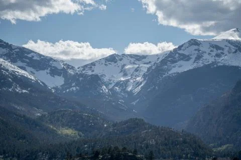The Rocky Mountains Foto stock