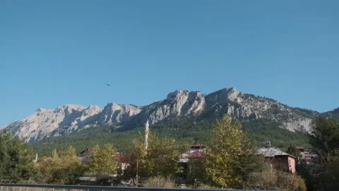 Rocky mountains of the Taurus range in Turkey Stock Footage 146029564