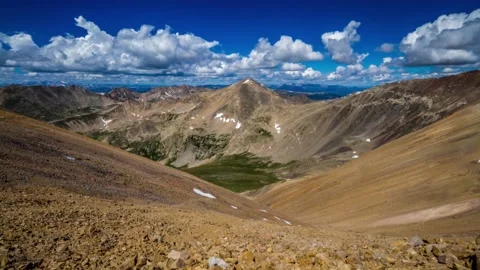 Rocky Mountains | Time Lapse | Mt. Democrat Fourteener Stock Footage 169724391