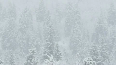 Rocky Mountains in Winter Video stock 11263173