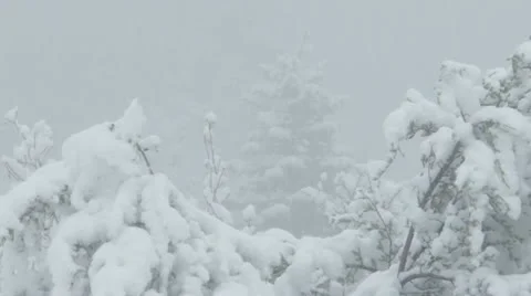 Rocky Mountains in Winter Stock Footage 11263201