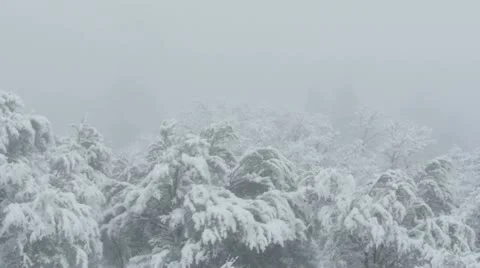 Rocky Mountains in Winter Stock Footage 11263217