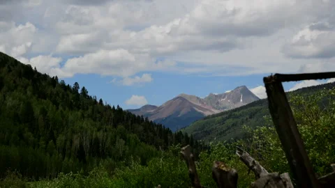 Rocky Mountian time lapse. Video stock 135452468