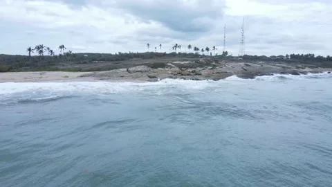 ROCKY OCEAN Stock Footage 156720539