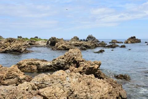 Rocky Ocean Stockfoto's