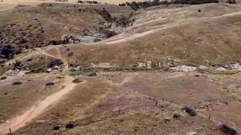 Rocky outback takeoff Stock Footage 307152638