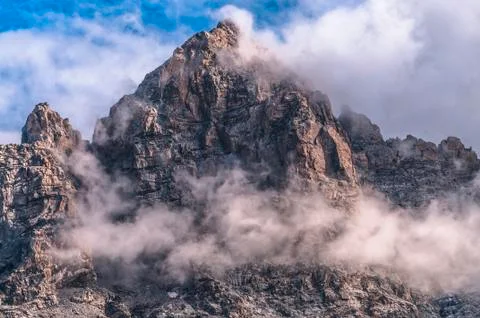 Rocky peak Stock Photos