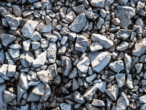 Rocky Pebble Surface, Stone Background Stock Photos