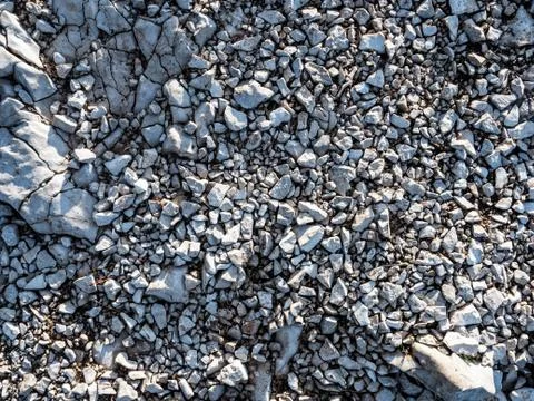 Rocky Pebble Surface, Stone Background Stock Photos