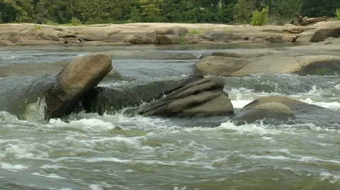 Rocky rapids Stock Footage 11019894