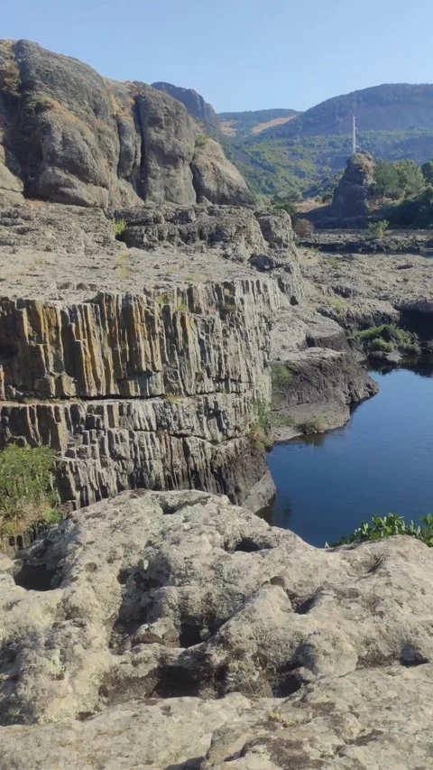 Rocky ravine Stock Footage 314101853