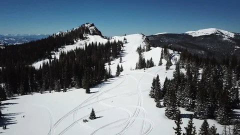 Rocky ridge line Video stock 88451379