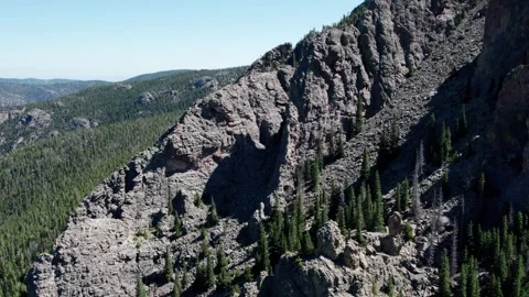 Rocky Ridges Mountains Stock Footage 250434521
