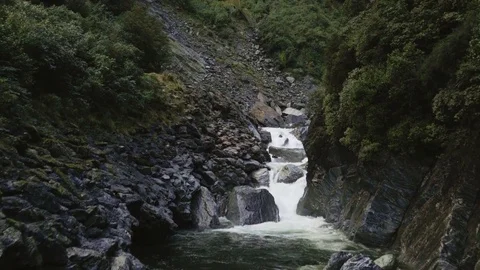 Rocky River (Drone) Stock Footage 82771063