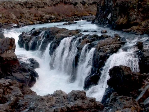 Rocky River Stock Footage 490385