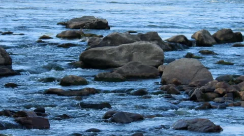 Rocky river Stock Footage 50057938