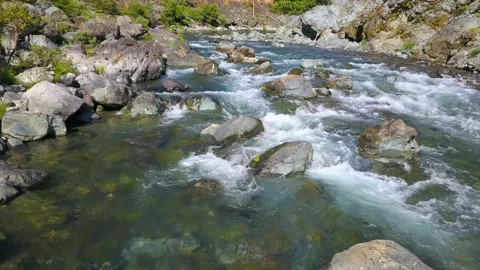 Rocky River Stream Video stock 135366582