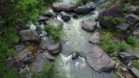 Rocky river water flow Stock Footage 103982234