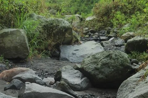 Rocky Riverbed Stock Photos