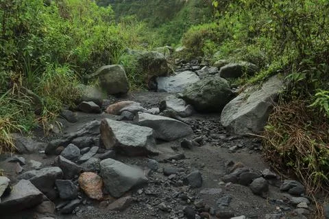Rocky Riverbed Stock Photos