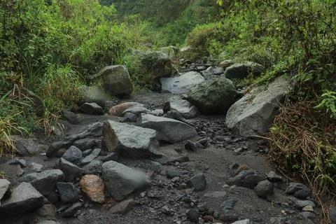 Rocky Riverbed Stock Photos