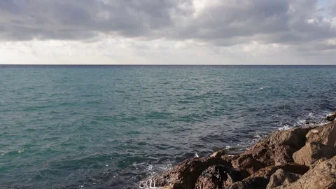 Rocky seashore 19 Stock Footage 128714966