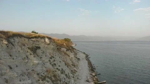 Rocky seashore 4K Video stock 206465757