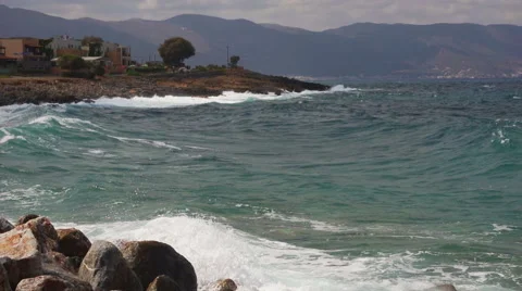 Rocky seashore Stock Footage 42831172