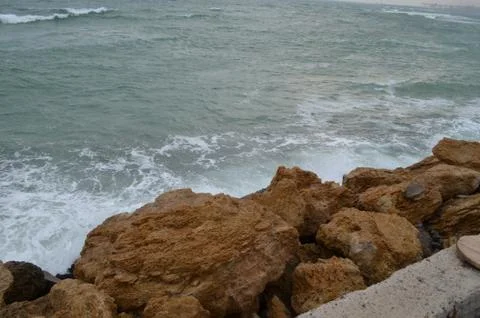 Rocky seashore Stock Photos