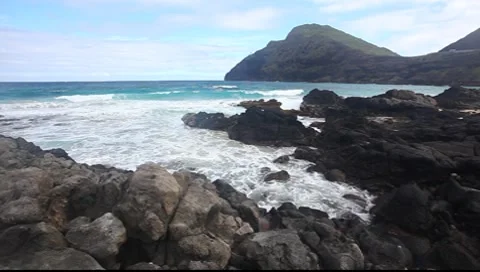 Rocky Shore Stock-Footage 8555470