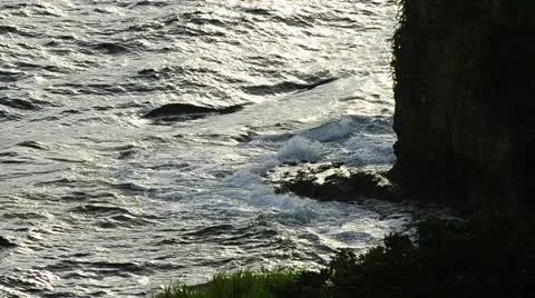 Rocky Shore Stock Footage 11727448