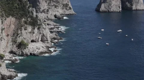 The rocky shore Stock Footage 41190465