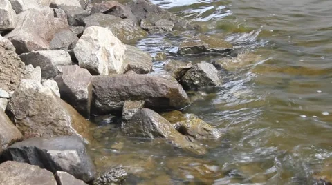 Rocky shore Stock Footage 50356925