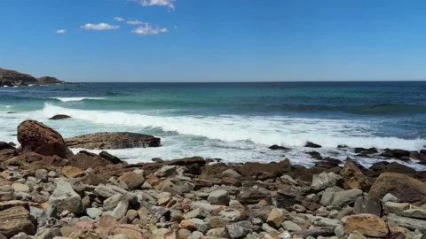Rocky shore Stock Footage 326005438
