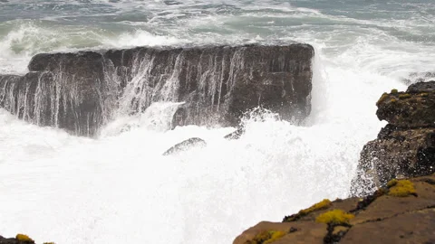 Rocky Shore Stock Footage 335784944
