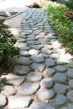 Rocky stone path Stock Photos