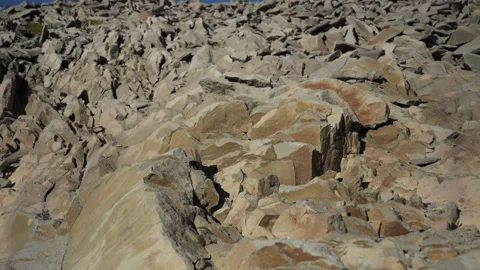 Rocky surface with cracks 스톡 동영상 318379021