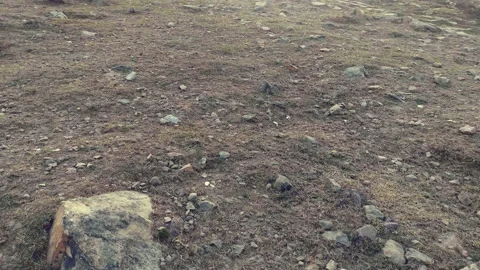 Rocky surface of hill Stock Footage 149422237