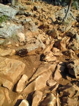 Rocky terrain Stock Photos